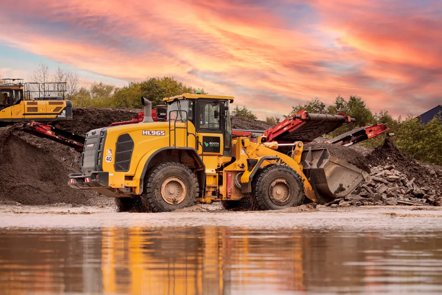 Heavy machinery photography in Blackburn, Lancashire