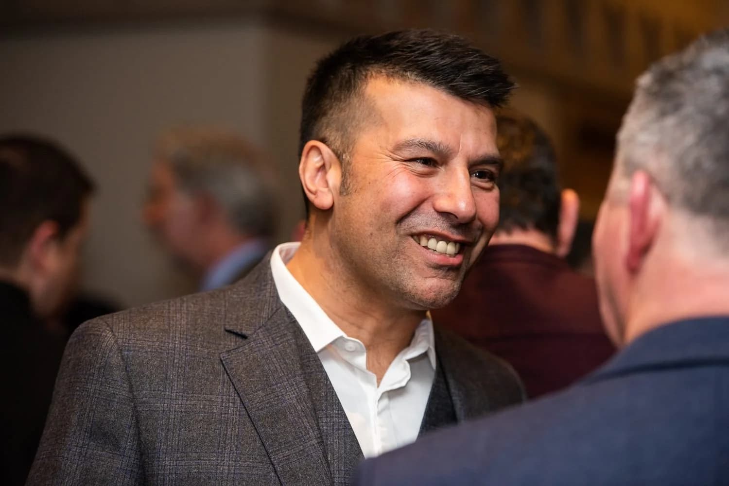 Networking event photographed for a corporate client