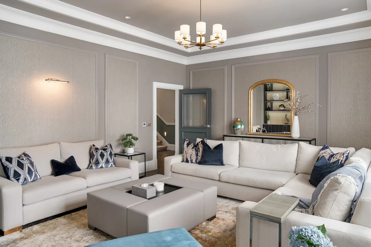 Interior space photographed for a property business