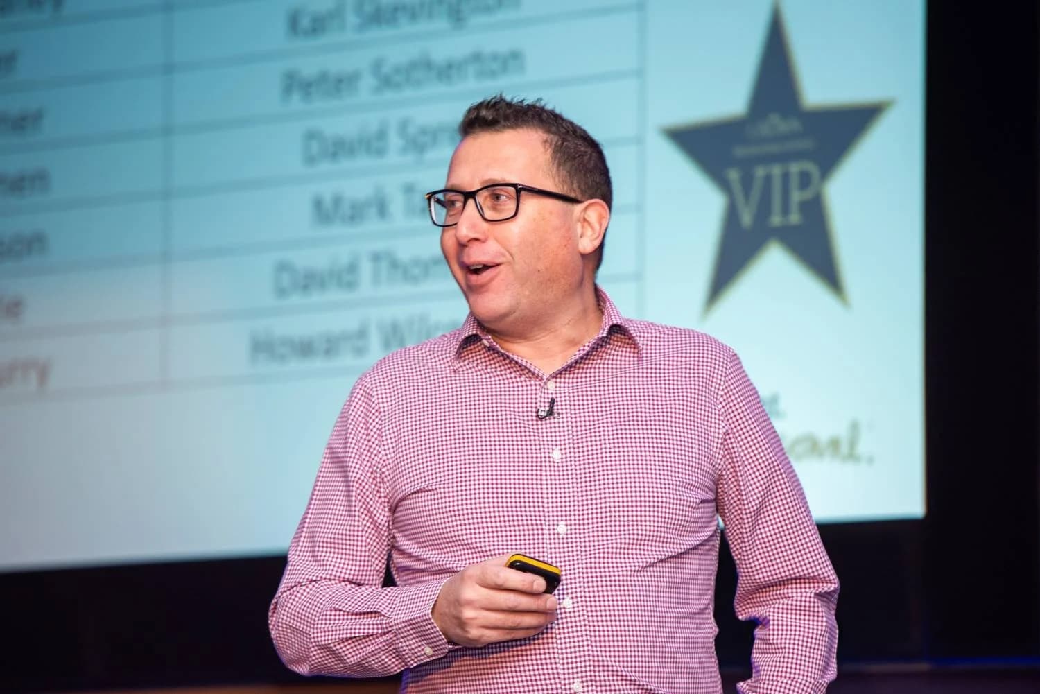 Business event documented for PR and social media