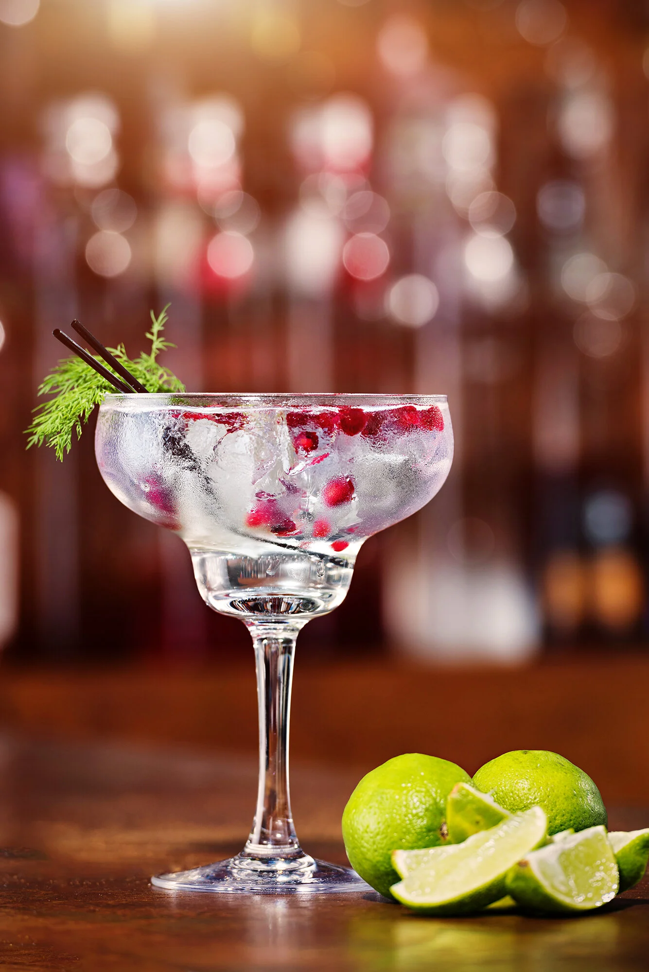 Gin cocktail drinks photography