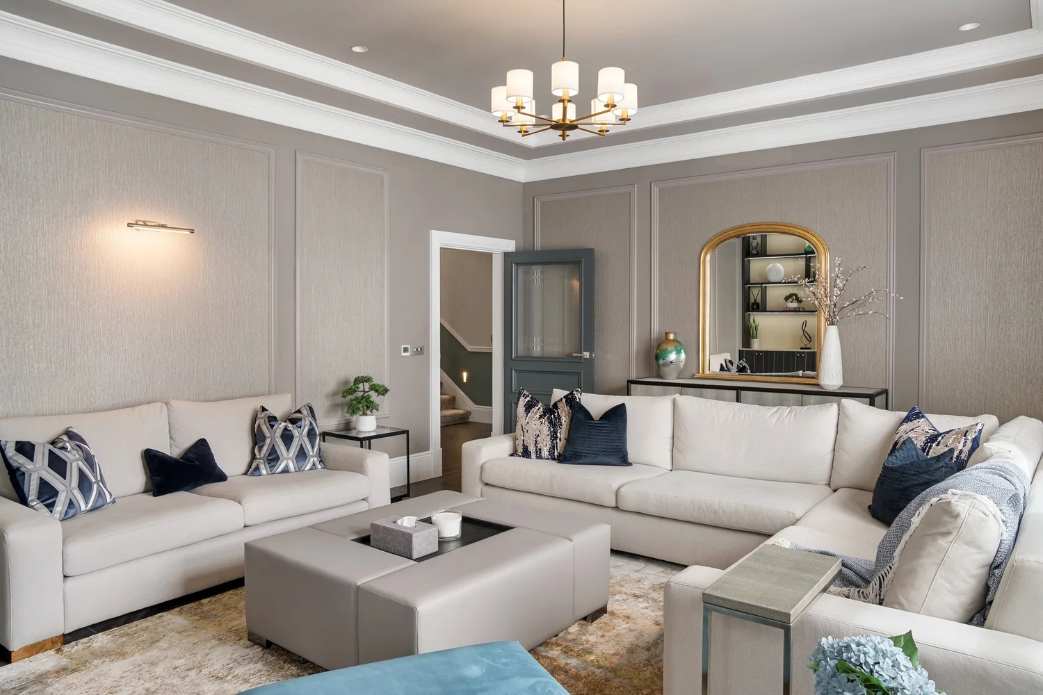 Interior space photographed for a property business