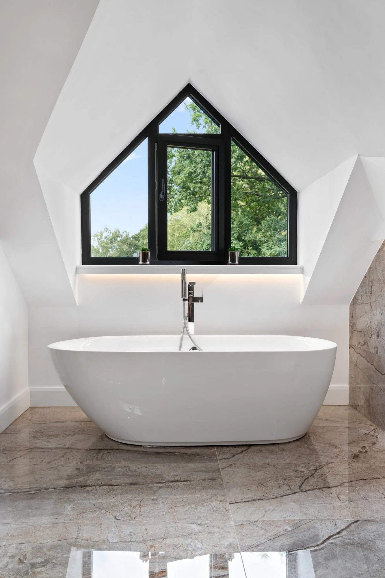 Interior photography highlighting materials and finishes